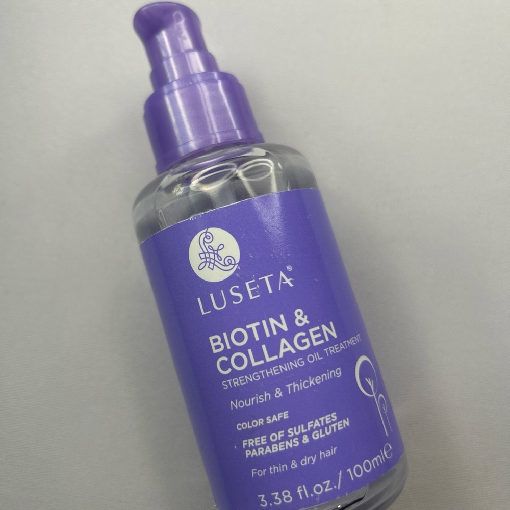 Biotin & Collagen Strengthening Oil Treatment, 3.38 fl oz (100 ml)